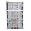 Folding Heavy Weight Bird Cage 48×24×24 – 3 Portion, 10 Number Wire