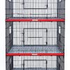 Folding Heavy Weight Bird Cage 36×24×24 – 3 Portion, 10 Number Wire